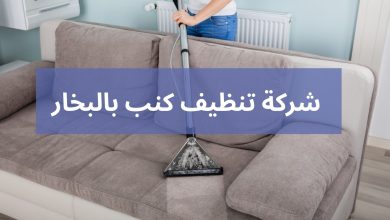شركة تنظيف كنب بالبخار