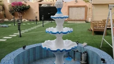 تركيب نوافير وشلالات في دبي