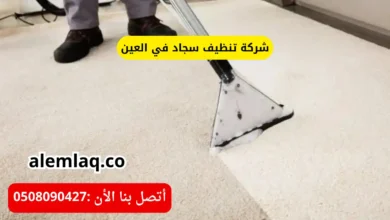 شركة تنظيف سجاد في العين
