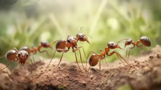 مكافحة النمل الأسود في العين