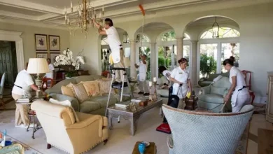 تنظيف قصور في عجمان